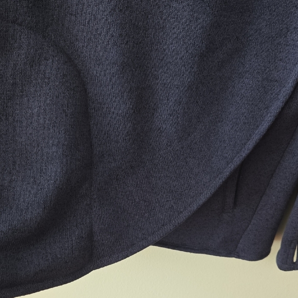 Merrell Women's Medium Cowl Neck Snap Thick Fleece Thumb Hole Pocket Pullover - Picture 4 of 16